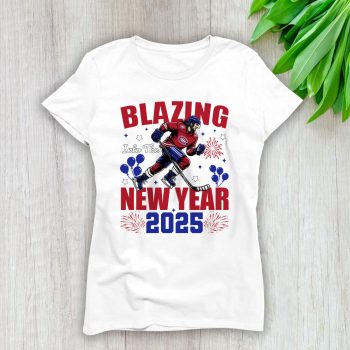 Montreal Canadiens Blazing Into The New Year NHL Gift For Fan Hello 2025 Unisex Sweatshirt TAS22770