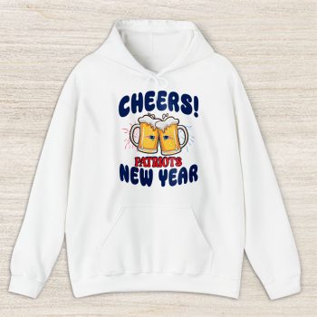 New England Patriots Happy New Year NFL Gift For Fan Cheers 2025 Unisex Hoodie TAH22842
