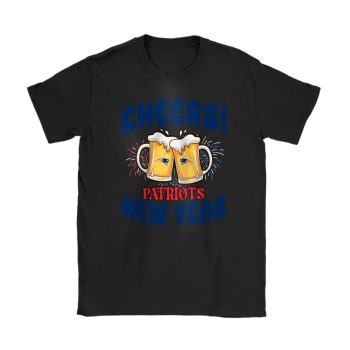 New England Patriots Happy New Year NFL Gift For Fan Cheers 2025 Unisex T-Shirt Cotton Tee TAT22842