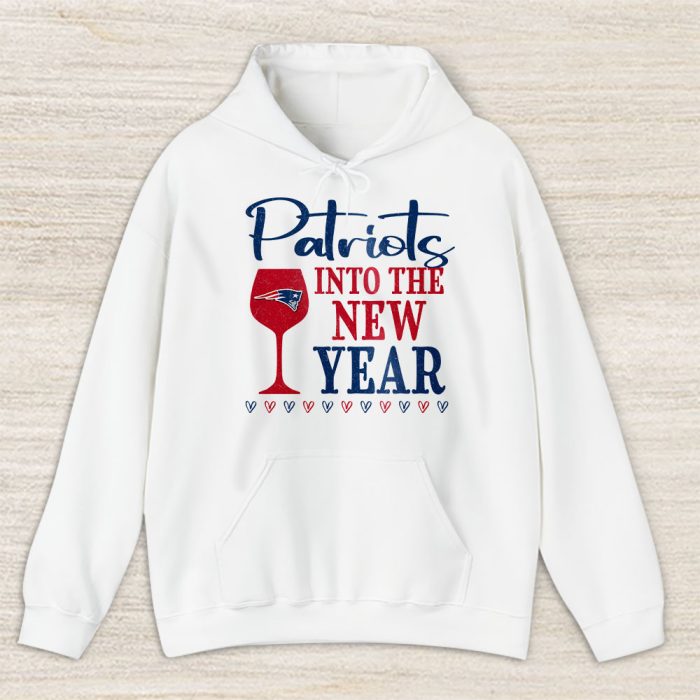 New England Patriots Happy New Year NFL Gift For Fan Cheers To A New Year Unisex Hoodie TAH22846