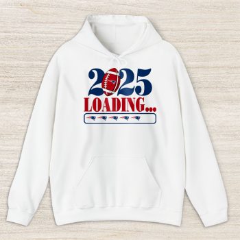 New England Patriots Happy New Year NFL Loading 2025 Gift For Fan Unisex Hoodie TAH22851