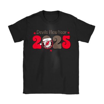 New Jersey Devils Happy New Year NHL Gift For Fan Unisex T-Shirt Cotton Tee TAT22858