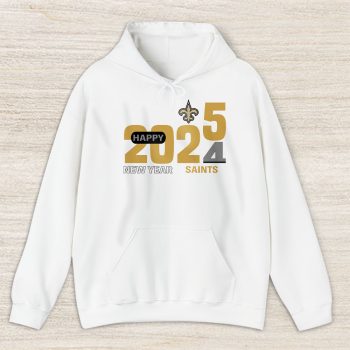 New Orleans Saints Blazing New Year NFL Gift For Fan Hello 2025 Unisex Hoodie TAH22862