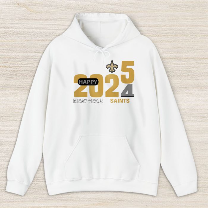New Orleans Saints Blazing New Year NFL Gift For Fan Hello 2025 Unisex Hoodie TAH22862