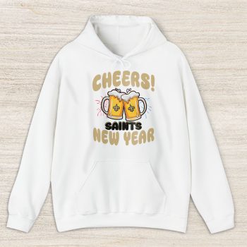New Orleans Saints Happy New Year NFL Gift For Fan Cheers 2025 Unisex Hoodie TAH22861