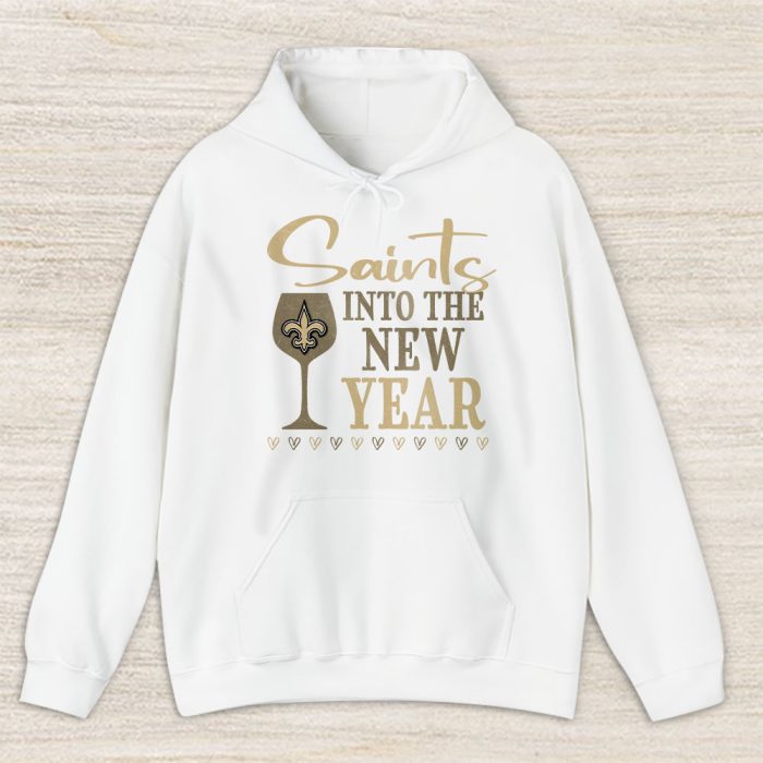 New Orleans Saints Happy New Year NFL Gift For Fan Cheers To A New Year Unisex Hoodie TAH22865