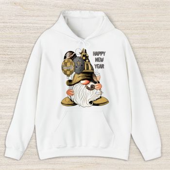 New Orleans Saints Happy New Year NFL Gift For Fan Cute Gnomes Unisex Hoodie TAH22873