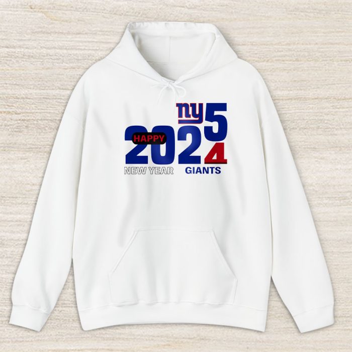 New York Giants Blazing New Year NFL Gift For Fan Hello 2025 Unisex Hoodie TAH22886