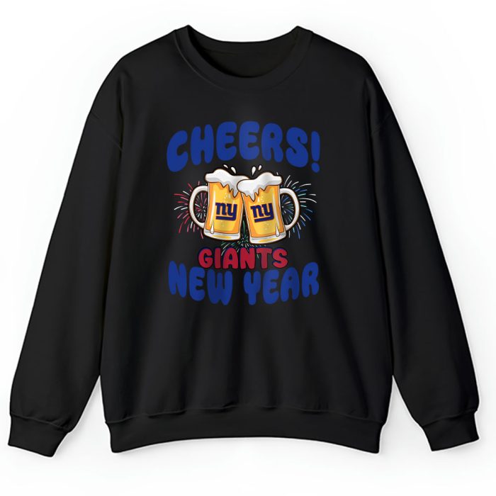 New York Giants Happy New Year NFL Gift For Fan Cheers 2025 Unisex Sweatshirt TAS22885