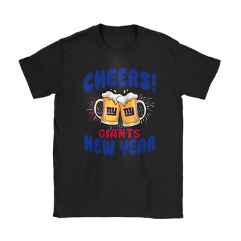 New York Giants Happy New Year NFL Gift For Fan Cheers 2025 Unisex T-Shirt Cotton Tee TAT22885