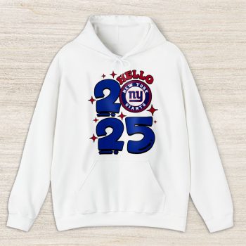 New York Giants Happy New Year NFL Gift For Fan Hello 2025 Unisex Hoodie TAH22890