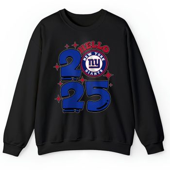 New York Giants Happy New Year NFL Gift For Fan Hello 2025 Unisex Sweatshirt TAS22890