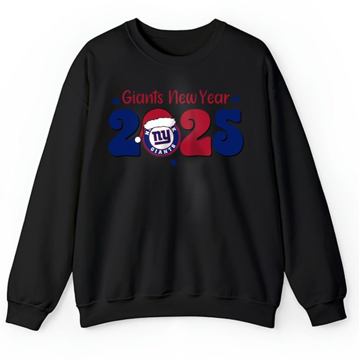 New York Giants Happy New Year NFL Gift For Fan Hello 2025 Unisex Sweatshirt TAS22891