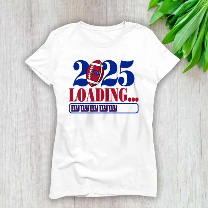 New York Giants Happy New Year NFL Loading 2025 Gift For Fan Unisex Sweatshirt TAS22894