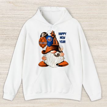 New York Islanders Happy New Year NHL Gift For Fan Cute Gnomes Unisex Hoodie TAH22902