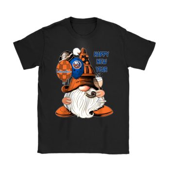 New York Islanders Happy New Year NHL Gift For Fan Cute Gnomes Unisex T-Shirt Cotton Tee TAT22902