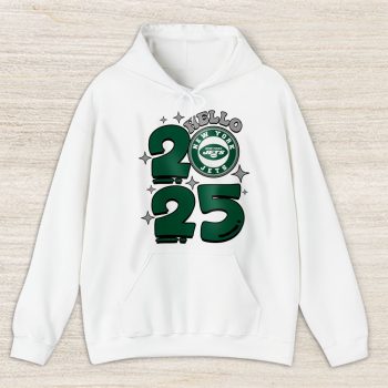 New York Jets Happy New Year NFL Gift For Fan Hello 2025 Unisex Hoodie TAH22909