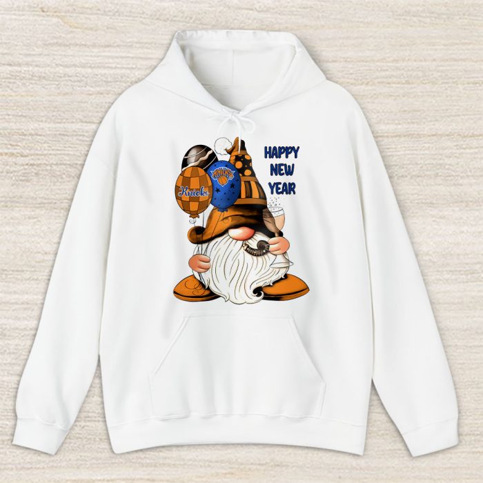 New York Knicks Happy New Year NBA Gift For Fan Cute Gnomes Unisex Hoodie TAH22921