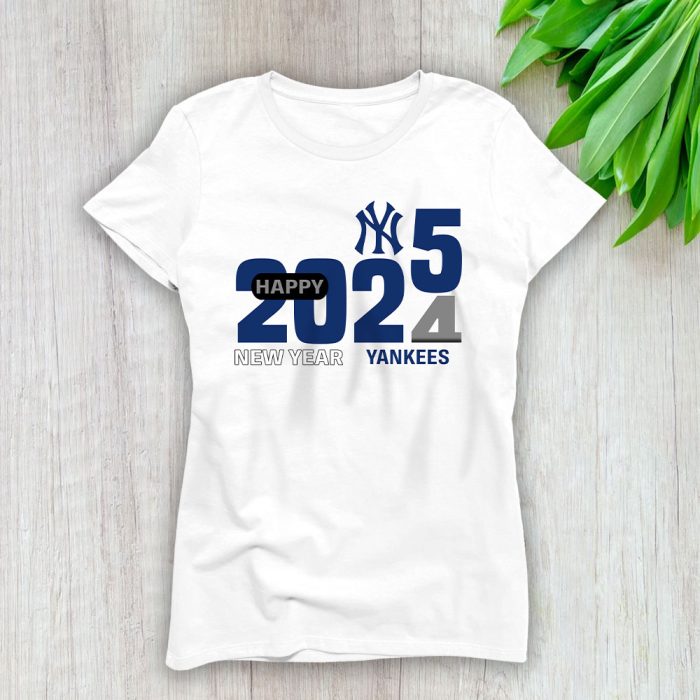 New York Yankees Happy New Year MLB Gift For Fan Hello 2025 Unisex Sweatshirt TAS22934
