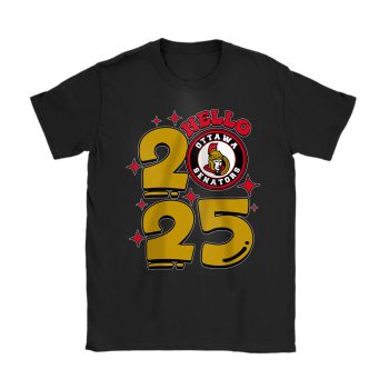 Ottawa Senators Happy New Year NHL Gift For Fan Unisex T-Shirt Cotton Tee TAT22957