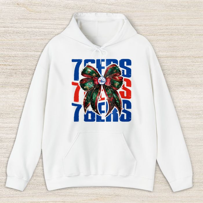 Philadelphia 76ers Merry Christmas NBA Gift For Fan Christmas Funny Unisex Hoodie TAH23258
