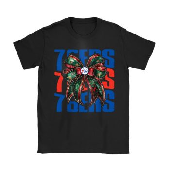 Philadelphia 76ers Merry Christmas NBA Gift For Fan Christmas Funny Unisex T-Shirt Cotton Tee TAT23258