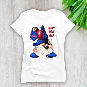 Philadelphia Phillies Happy New Year MLB Gift For Fan Cute Gnomes Unisex Sweatshirt TAS22989