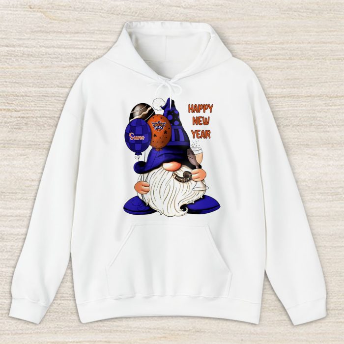 Phoenix Suns Happy New Year NBA Gift For Fan Cute Gnomes Unisex Hoodie TAH22994
