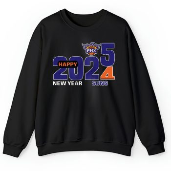 Phoenix Suns Happy New Year NBA Gift For Fan Hello 2025 Unisex Sweatshirt TAS22991