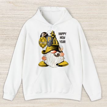 Pittsburgh Pirates Happy New Year MLB Gift For Fan Cute Gnomes Unisex Hoodie TAH23014
