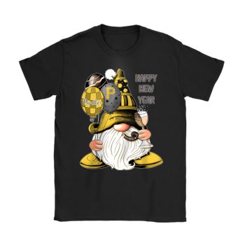 Pittsburgh Pirates Happy New Year MLB Gift For Fan Cute Gnomes Unisex T-Shirt Cotton Tee TAT23014
