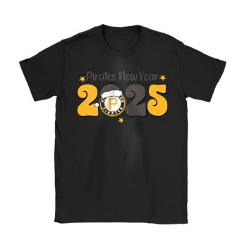 Pittsburgh Pirates Happy New Year MLB Gift For Fan Unisex T-Shirt Cotton Tee TAT23012