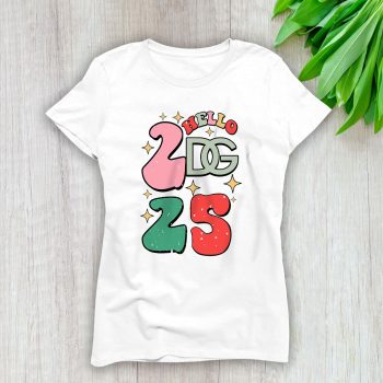Retro Cute Merry Christmas And Happy New Year Dolce & Gabbana Unisex Sweatshirt TAS22139