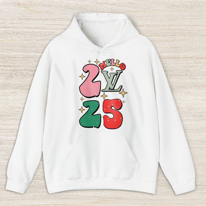 Retro Cute Merry Christmas And Happy New Year Louis Vuitton Unisex Hoodie TAH22145