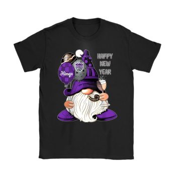 Sacramento Kings Happy New Year NBA Gift For Fan Cute Gnomes Unisex T-Shirt Cotton Tee TAT23029
