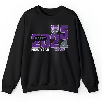 Sacramento Kings Happy New Year NBA Gift For Fan Hello 2025 Unisex Sweatshirt TAS23026