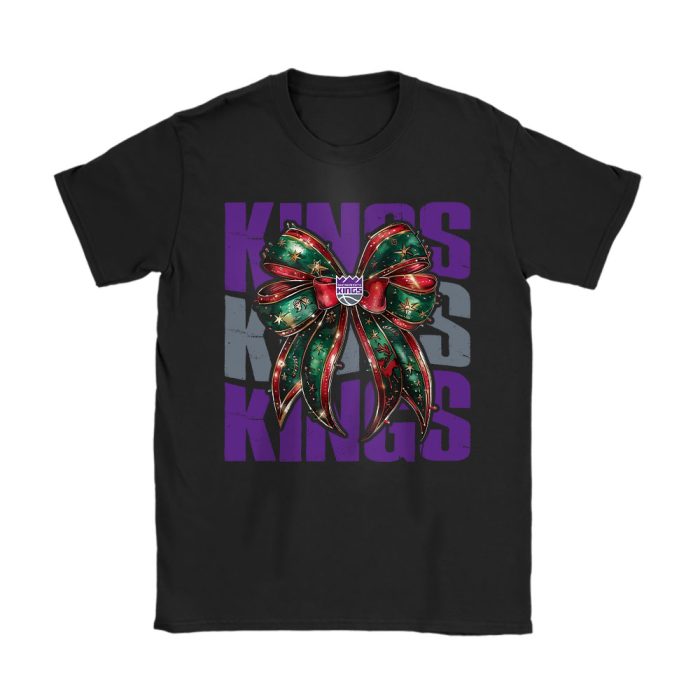 Sacramento Kings Merry Christmas NBA Gift For Fan Christmas Funny Unisex T-Shirt Cotton Tee TAT23264