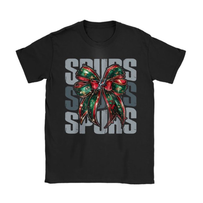 San Antonio Spurs Merry Christmas NBA Gift For Fan Christmas Funny Unisex T-Shirt Cotton Tee TAT23265