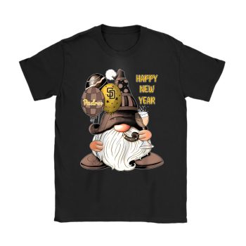 San Diego Padres Happy New Year MLB Gift For Fan Cute Gnomes Unisex T-Shirt Cotton Tee TAT23040