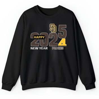 San Diego Padres Happy New Year MLB Gift For Fan Hello 2025 Unisex Sweatshirt TAS23036