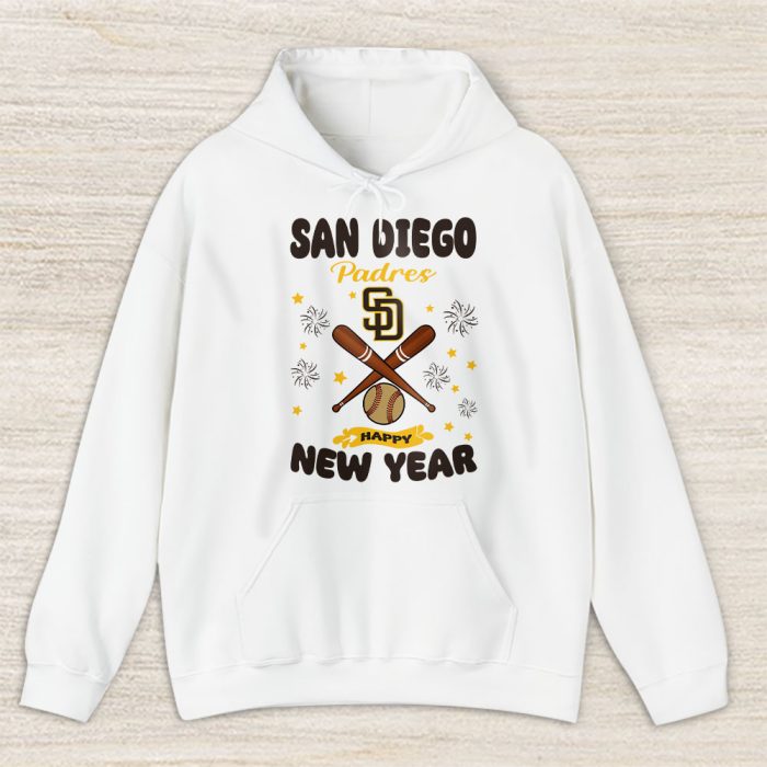San Diego Padres Happy New Year MLB Gift For Fan Unisex Hoodie TAH23039