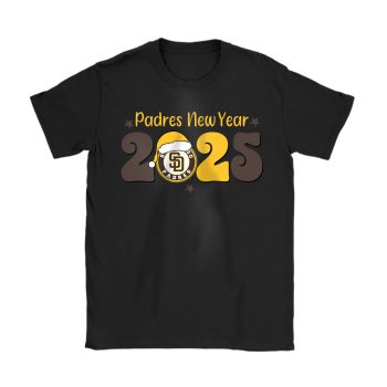 San Diego Padres Happy New Year MLB Gift For Fan Unisex T-Shirt Cotton Tee TAT23038