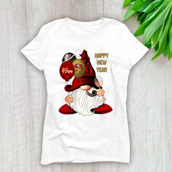 San Francisco 49ers Happy New Year NFL Gift For Fan Cute Gnomes Unisex Sweatshirt TAS23079