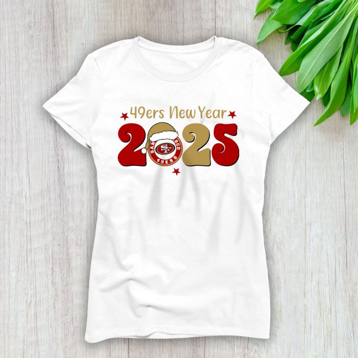 San Francisco 49ers Happy New Year NFL Gift For Fan Hello 2025 Unisex Sweatshirt TAS23073