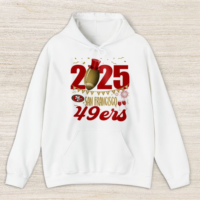 San Francisco 49ers Happy New Year NFL Gift For Fan Unisex Hoodie TAH23078