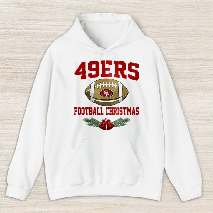 San Francisco 49ers Merry Christmas NFL Gift For Fan Baseball Christmas Unisex Hoodie TAH23269