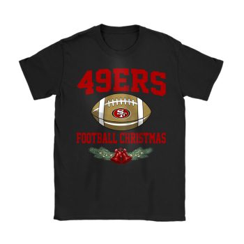 San Francisco 49ers Merry Christmas NFL Gift For Fan Baseball Christmas Unisex T-Shirt Cotton Tee TAT23269