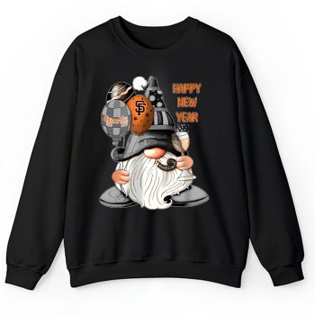 San Francisco Giants Happy New Year MLB Gift For Fan Cute Gnomes Unisex Sweatshirt TAS23085