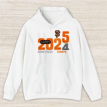 San Francisco Giants Happy New Year MLB Gift For Fan Hello 2025 Unisex Hoodie TAH23081