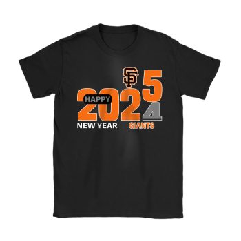 San Francisco Giants Happy New Year MLB Gift For Fan Hello 2025 Unisex T-Shirt Cotton Tee TAT23081